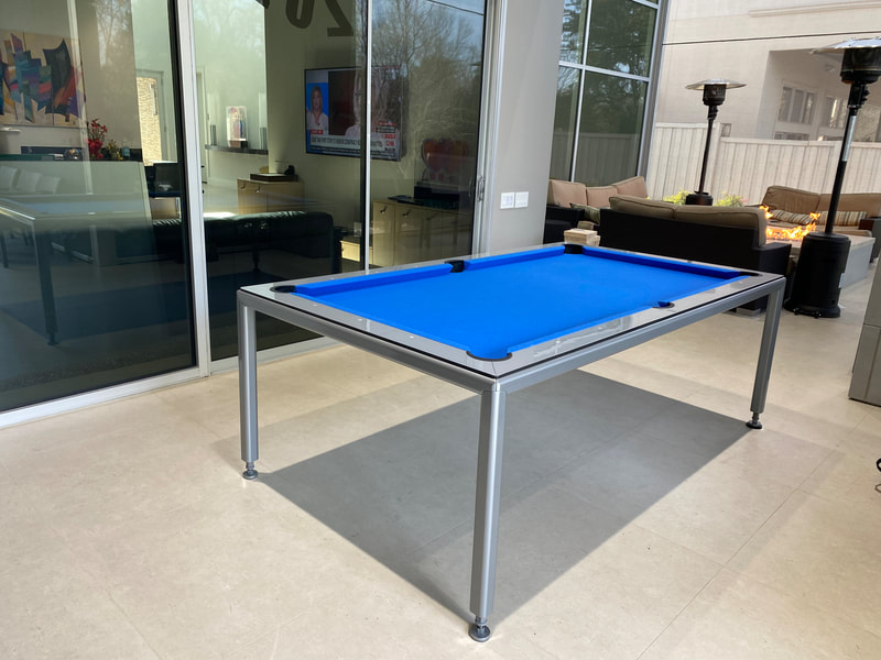 Convertible Dining Pool Tables - LUXURY DINING POOL TABLE